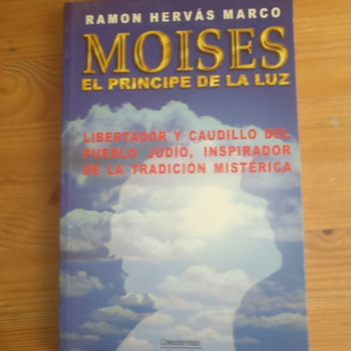 Portada del libro de Moisés El príncipe de la luaz. Ramón Hervás.Ediciones 29 1999 163pp
