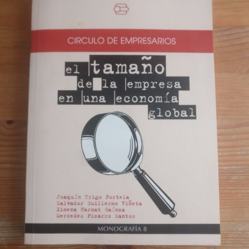 Portada del libro de Imagen de archivo Tamaño de la empresa en una economia global el V.V.A.A. MUNDI PRENSA 1999 300pp