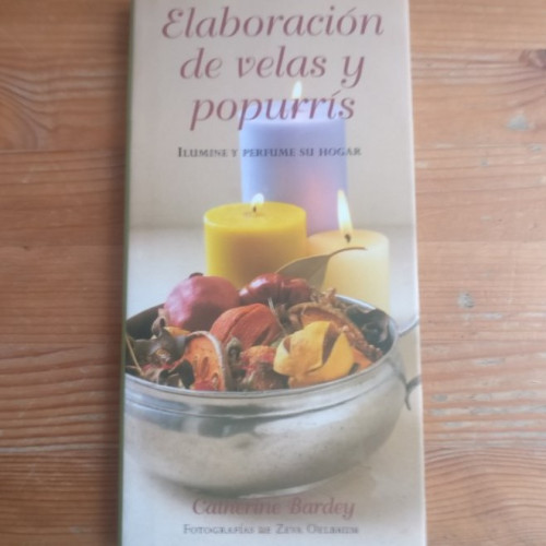Portada del libro de ELABORACION DE VELAS Y POPURRIS