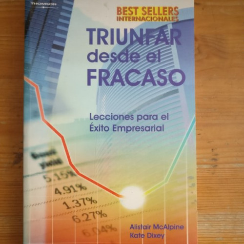 Portada del libro de TRIUNFAR DESDE EL FRACASO MCALPINE-DIXEY EDICIONES PARANINFO,2006 120pp