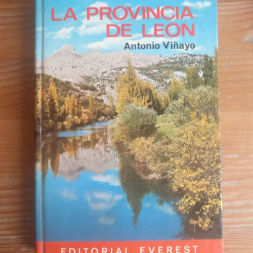 Portada del libro de LA PROVINCIA DE LEON ANTONIO VIÑAYO. EVEREST 1974 199pp