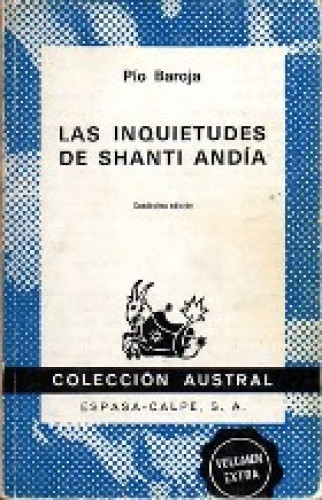 Portada del libro de Las inquietudes de Shanti Andía