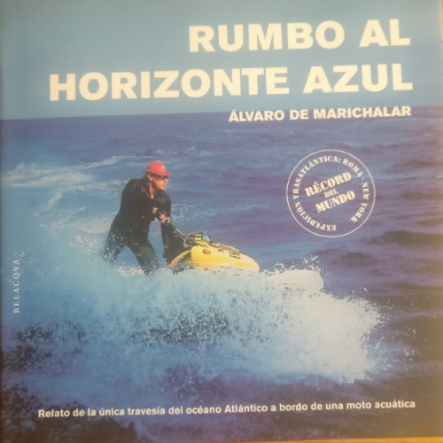 Portada del libro de Rumbo al horizonte azul