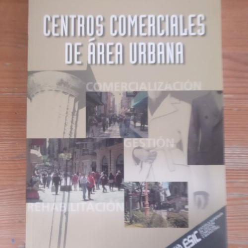 Portada del libro de Centros comerciales de área urbana (Libros profesionales)