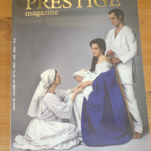 Portada del libro de PRESTIGE MAGAZINE. 4 EJEMPLARES. Nº 69 73 75 y 76 ver fotos.