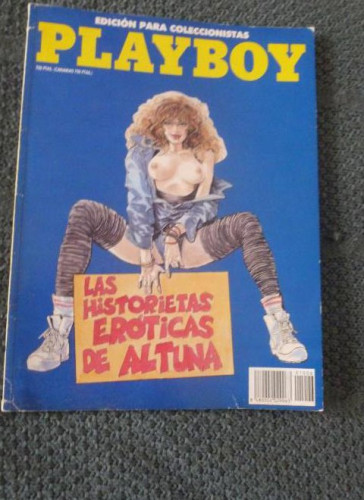 Portada del libro de Play Boy, Ed. Coleccionistas, Las historias eroticas de Altuna.6 1993 82pp