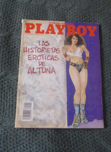 Portada del libro de PLAY BOY, ED. COLECCIONISTAS, LAS HISTORIAS EROTICAS DE ALTUNA. nº 2 1992 82 pp