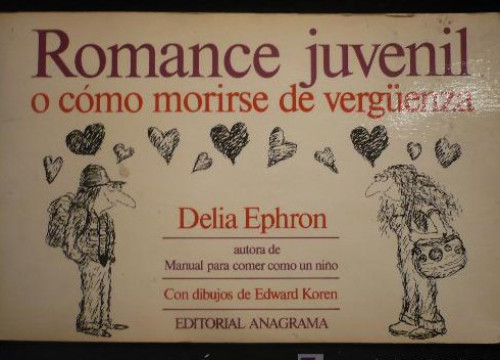 Portada del libro de ROMANCE JUVENIL DELIPA EPHRON. ANAGRAMA. 1982 154 PAG