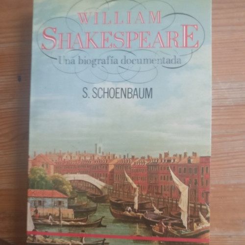 Portada del libro de William Shakespeare: una biografía documentada