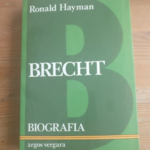 Portada del libro de Brecht