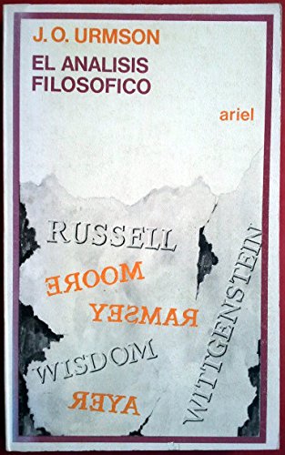 Portada del libro de El análisis filosófico