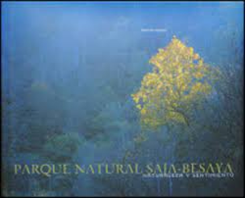 Portada del libro de Parque Natural Saja Besaya, Naturaleza y sentimiento.