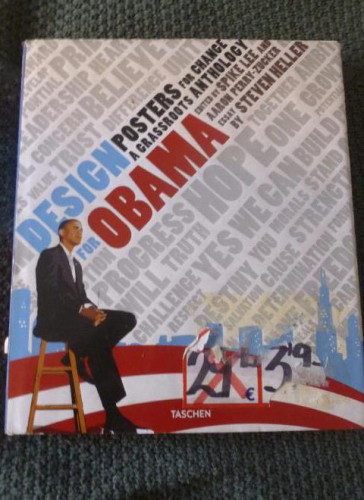 Portada del libro de Design for Obama. Ediz. italiana, spagnola e portoghese (Varia)