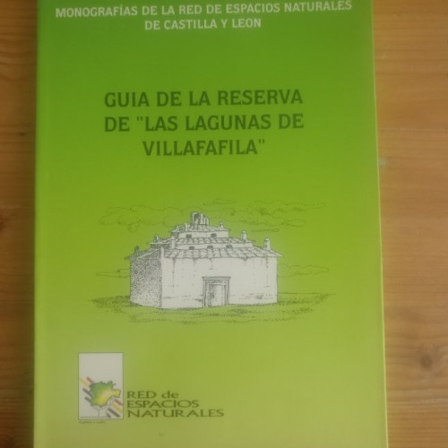 Portada del libro de Guía de la reserva de las lagunas de villafafila. junta castilla león.vvaa 1993 166pp