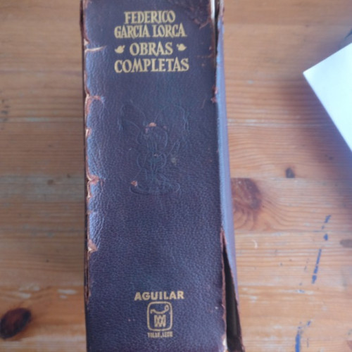 Portada del libro de OBRAS COMPLETAS. FEDERICO GARCÍA LORCA. AGUILAR. 1966, 11º Edición. 2018pp
