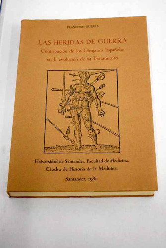 Portada del libro de Las heridas de guerra