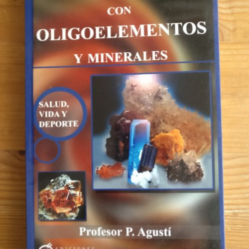 Portada del libro de CURACIÓN CON OLIGOELEMENTOS Y MINERALES