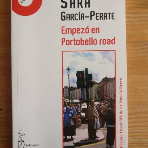 Portada del libro de Empezó en Portobello Road (Cercanías de obras breves)