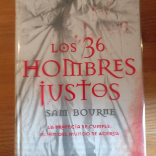 Portada del libro de 36 hombres justos, los (Intriga (grijalbo))