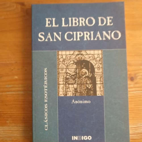 Portada del libro de El libro de San Cripriano ANONIMO Publicado por SINCRONIA ENCUENTROS (2013) 126PP