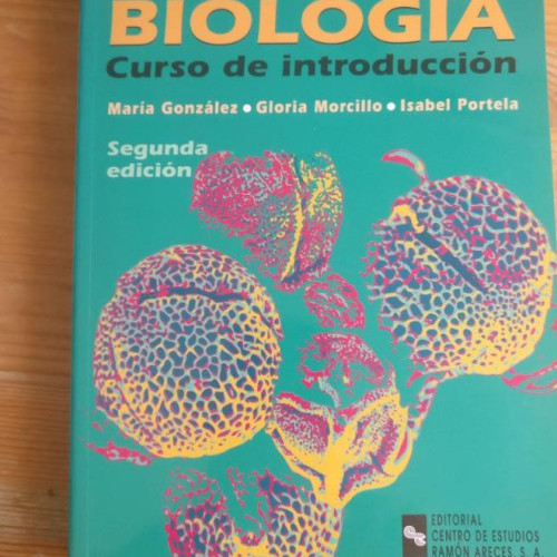 Portada del libro de Biología: Curso de introducción (Libro Técnico)