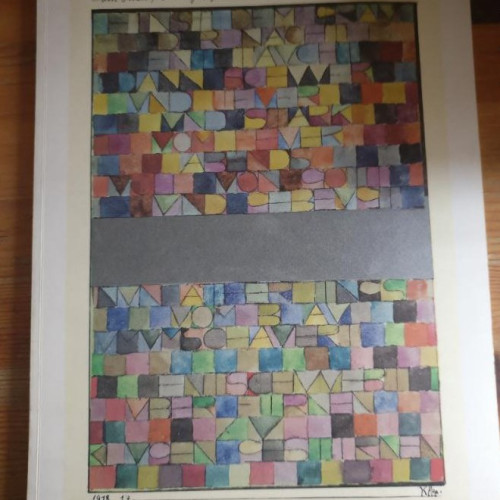 Portada del libro de Cat. paul klee