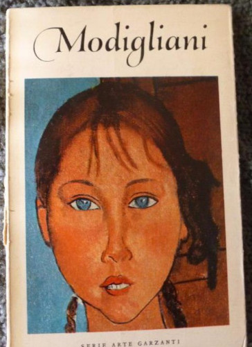 Portada del libro de MODIGLIANI SERIE ARATE GARZANTI. EN ITALIANO. SIN PAGINAR