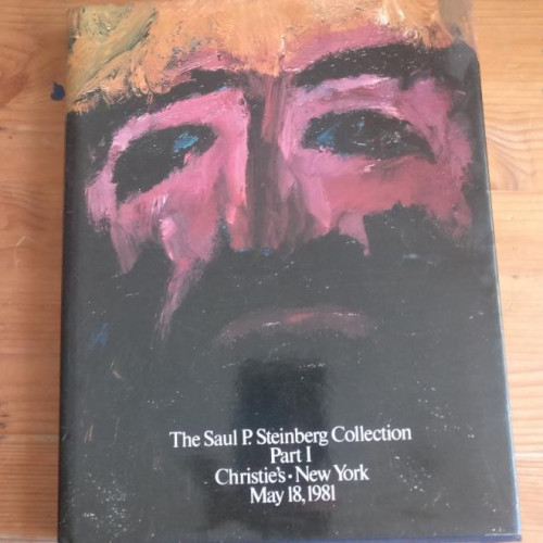 Portada del libro de The Saul P. Steinberg Collection Part I. Christie's New York. 1981 155pp