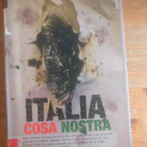 Portada del libro de Italia cosa nostra (Criminal (roca))