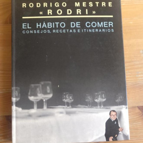 Portada del libro de El hábito de comer: consejos, recetas, itinerarios Mestre, Rodrigo Publicado por Edicions del Mall.