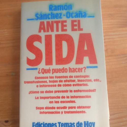 Portada del libro de Ante el sida