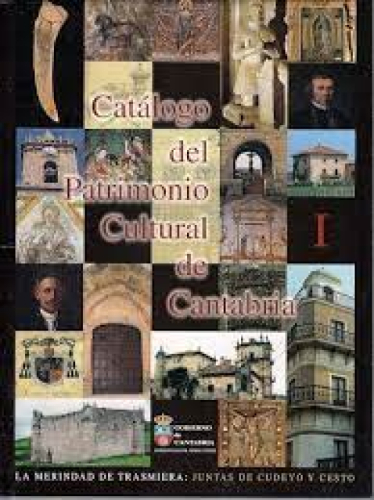Portada del libro de Catalogo del patrimonio cultural de cantabria 1