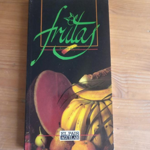 Portada del libro de Frutas Apicius, Caius Publicado por Aguilar. (1992) 139pp NUEVO