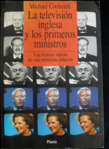 Portada del libro de Television inglesa y los primeros ministros, la