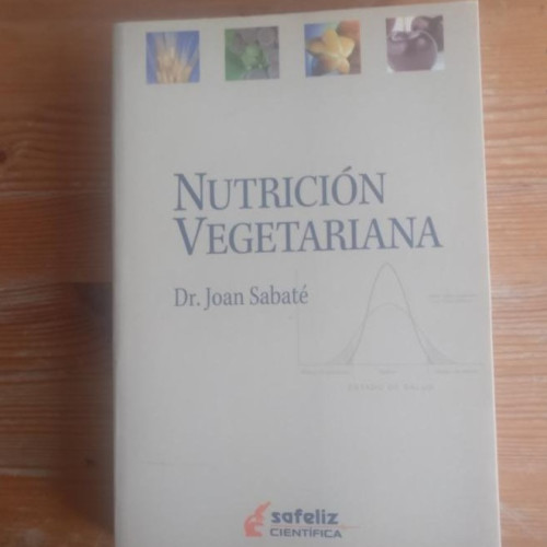Portada del libro de Nutrición Vegetariana (Cientifica)