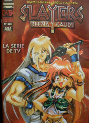 Portada del libro de SLAYERS Nº1