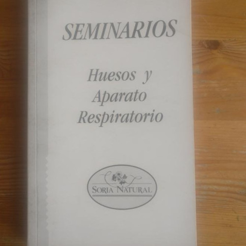 Portada del libro de Soria Natural. Semanarios. Huesos y aparato respiratorio . VVAA. 122pp