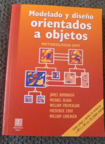 Portada del libro de MODELADO Y DISEÑO ORIENTADOS A OBJETOS. METODOLOGIA OMT. RUMBAUGH/BLAHA/PREMERLANI/EDDY/LORENSEN, J