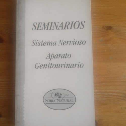 Portada del libro de SORIA NATURAL. SEMANARIOS. Sistema nervioso. aparato genitourinario. VVAA 146pp