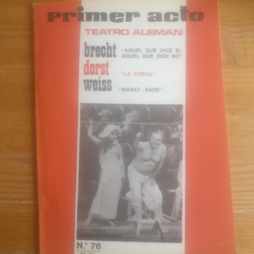 Portada del libro de TEATRO ALEMAN. BRECH DORS WEISS.