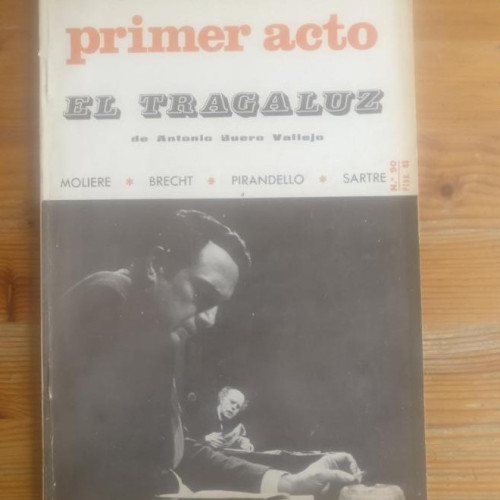 Portada del libro de PRIMER ACTO N.90 El tragaluz. Buero Vallejo