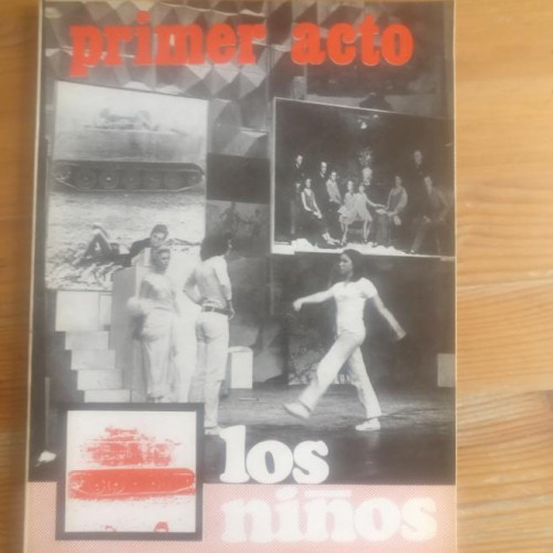Portada del libro de PRIMER ACTO. REVISTA DE TEATRO 121. LOS NIÑOS, DE DIEGO SALVADOR 1970