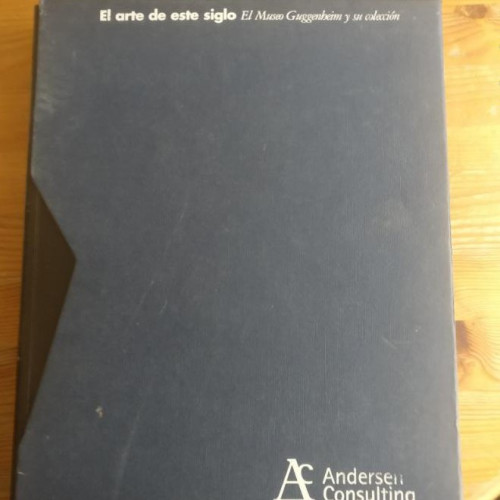 Portada del libro de EL ARTE DE ESTE SIGLO - MUSEO GUGGENHEIM Y SU COLECCIÓN VV.AA.1997 346pp EN ESTUCHE