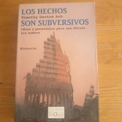 Portada del libro de hechos son subversivos, lo