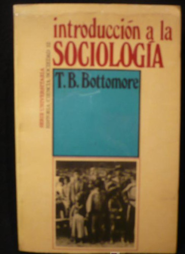 Portada del libro de Introducción a la sociología