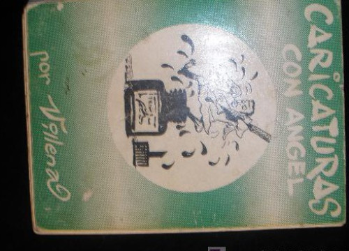 Portada del libro de CARICATURAS DE ANGEL. POR VILLENA. 92 PAGINAS.