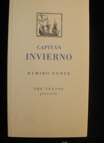 Portada del libro de Capitán Invierno (Poesía)