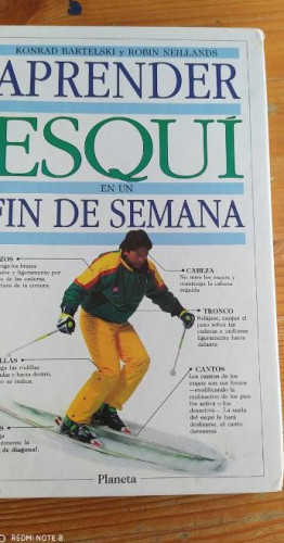Portada del libro de Aprender esqui en un fin de semana