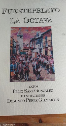 Portada del libro de FUENTEPELAYO LA OCTAVA. Sanz González, Félix.