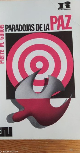 Portada del libro de PARADOJAS DE LA PAZ